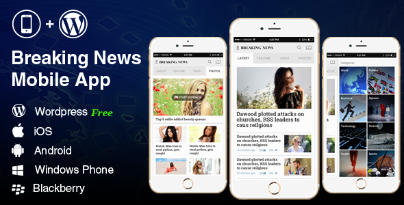Script app android - App  iOS e Android para noticias ou blog - ionic