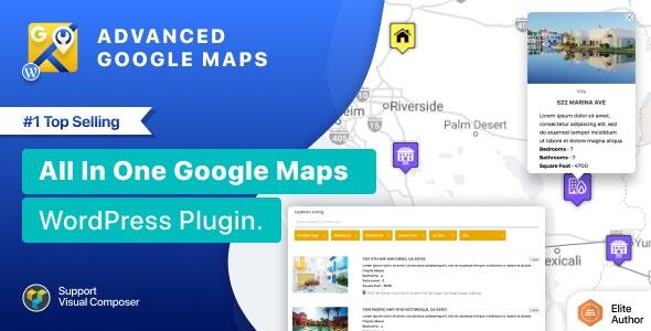 Plug-in do Google Maps Avançado para Wordpress